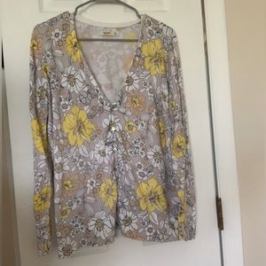 Floral Old Navy Cardigan